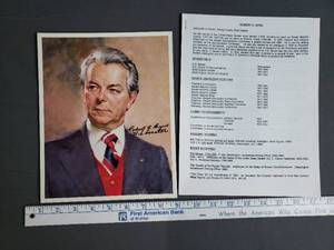 lot 91 image: Robert C Byrd Photo and Mini Biography