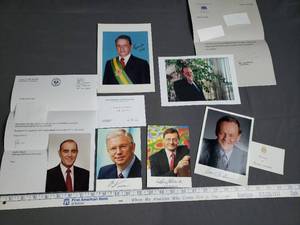 lot 103 image: Foreign Politicians Signed Photos and Signatures