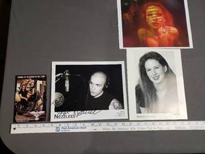 lot 109 image: Mark Dacascos, Nezzlee, Seregon ODassey Signed Photos