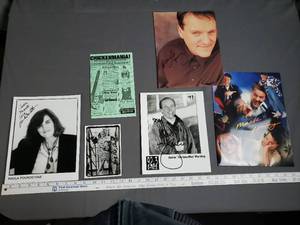 lot 110 image: Comedians Signed Photos, Paula Poundstone and Others