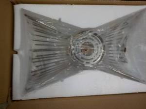 Metal Fan Like Ceiling Light Fixtur...