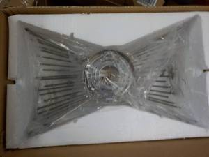 Metal Fan Like Ceiling Light Fixtur...