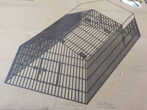 Enclosed Wire Chicken Coop 71 x 30...