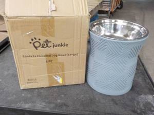 Pet Junkie Elevated Dog Bowl...