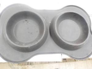 Pet 2 Bowl Food Mat 18 x 12...