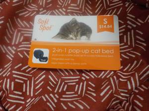 2 in 1 Pop Up Cat Bed...