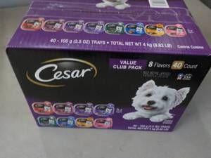Case of 40 Cesar Trays Canine Cuisi...