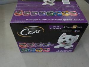 Case of 40 Cesar Trays Canine Cuisi...