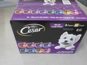 Case of 40 Cesar Trays Canine Cuisi...