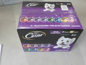 Case of 40 Cesar Trays Canine Cuisi...