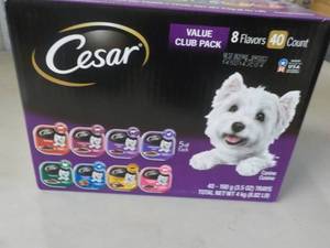 Case of 40 Cesar Trays Canine Cuisi...