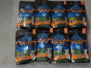 8 - 4.5 oz Bags Blue Boo Bits Dog T...