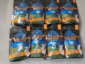 8 - 4.5 oz Bags Blue Boo Bits Dog T...