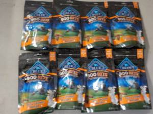 8 - 4.5 oz Bags Blue Boo Bits Dog T...