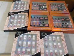 4 Each 12 pc Nail Polish Sets and 4...