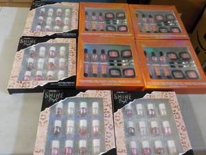 4 Each 12 pc Nail Polish Sets and 4...