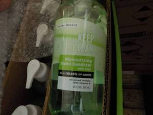 Case of 25 Bottles Hand Sanitizers...