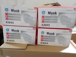 4 Boxes 50 Count each KN 95 Masks...