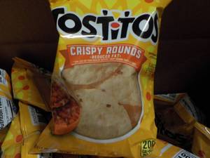 Case of Tostitos Crispy Rounds...