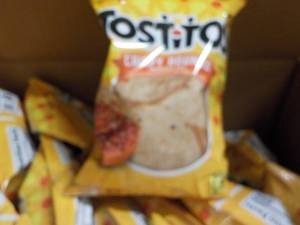 Case of Tostitos Crispy Rounds...
