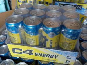 12 Pack C4 Energy Drink 12 oz Cans...