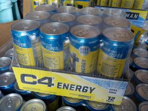 12 Pack C4 Energy Drink 12 oz Cans...