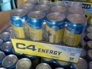 12 Pack C4 Energy Drink 12 oz Cans...