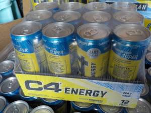 12 Pack C4 Energy Drink 12 oz Cans...