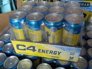 12 Pack C4 Energy Drink 12 oz Cans...