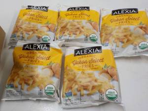 6 Frozen Pkgs Alexia Fries and 9 Fr...