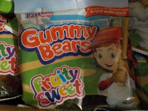Case of 24 - 5 oz Pkgs Gummy Bears...