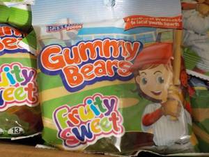 Case of 24 - 5 oz Pkgs Gummy Bears...