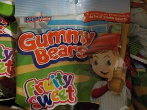 Case of 24 - 5 oz Pkgs Gummy Bears...