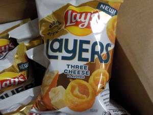 Case of Lays Layer Three Cheese Chi...