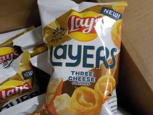 Case of Lays Layer Three Cheese Chi...
