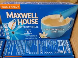 Case of 8 Boxes Maxwell House Frenc...