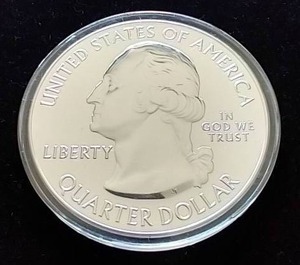 2012 5 Oz. Silver National Parks Quarter - Denali