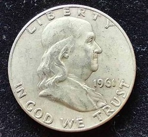 1961-D Franklin Half Dollar