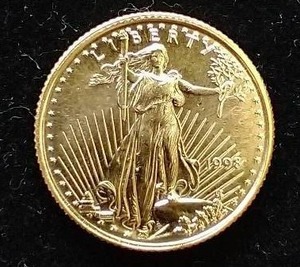 1998 110th Oz. Gold Eagle