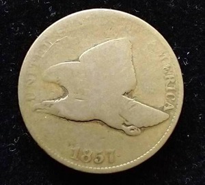 1857 Flying Eagle Penny