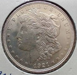 1921 Morgan Dollar