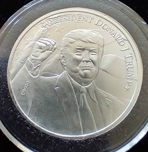Donald Trump 1 Oz. Silver Round
