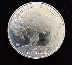 2021 1 Oz. Buffalo Silver Round