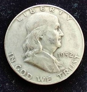 1952-D Franklin Half Dollar