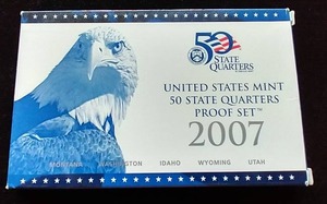 2007 U.S. Mint State Quarters Proof Set
