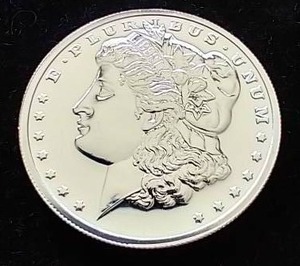 Morgan Design 1 Oz. Silver Round