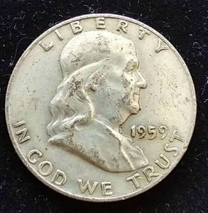 1959-D Franklin Half Dollar