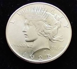 1925 Peace Dollar