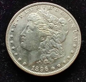 1896 Morgan Dollar