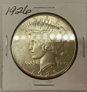 1926 Peace Silver Dollar